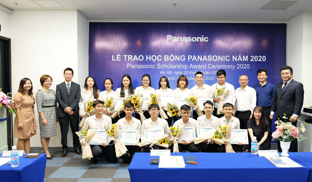 Lễ trao Học bổng Panasonic Scholarship 2020, tuyên dương 15 sinh viên xuất sắc đến từ 30 trường đại học uy tín trên cả nước 