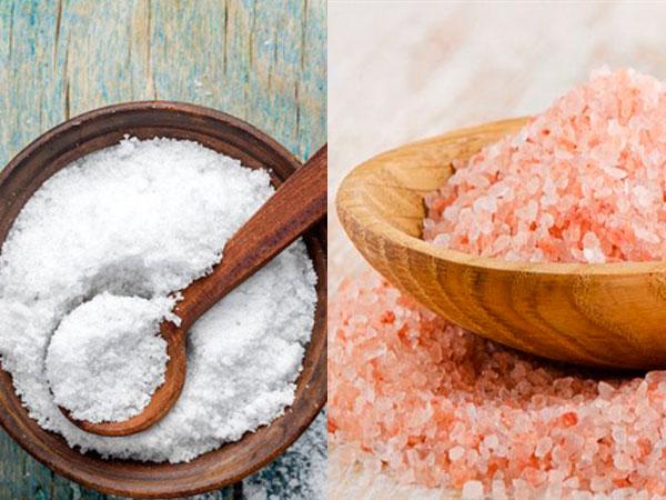 Cách phân biệt muối i ốt và muối ăn Himalaya dễ nhất 