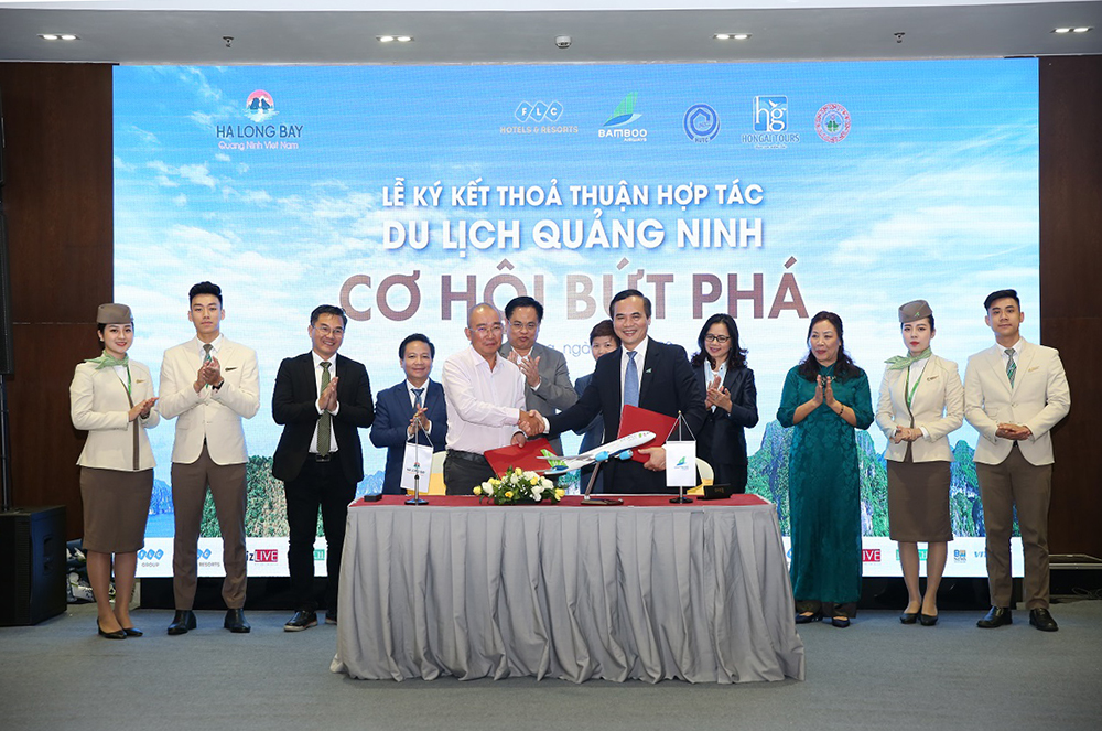 Ký kết thỏa thuận hợp tác Du lịch Quảng Ninh - Cơ hội bứt phá