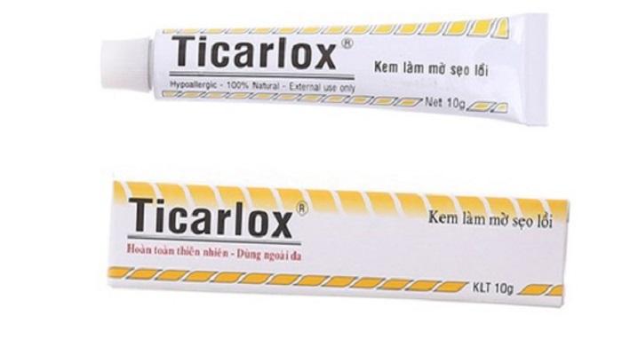 Thuốc trị sẹo Ticarlox 10g