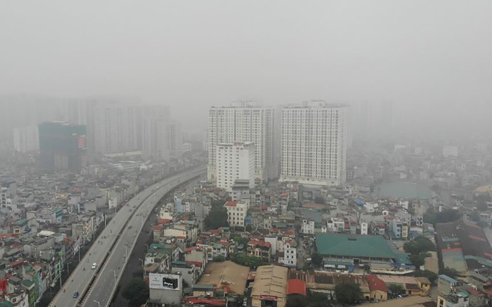Không khí ô nhiễm cao tại một số thành phố lớn 