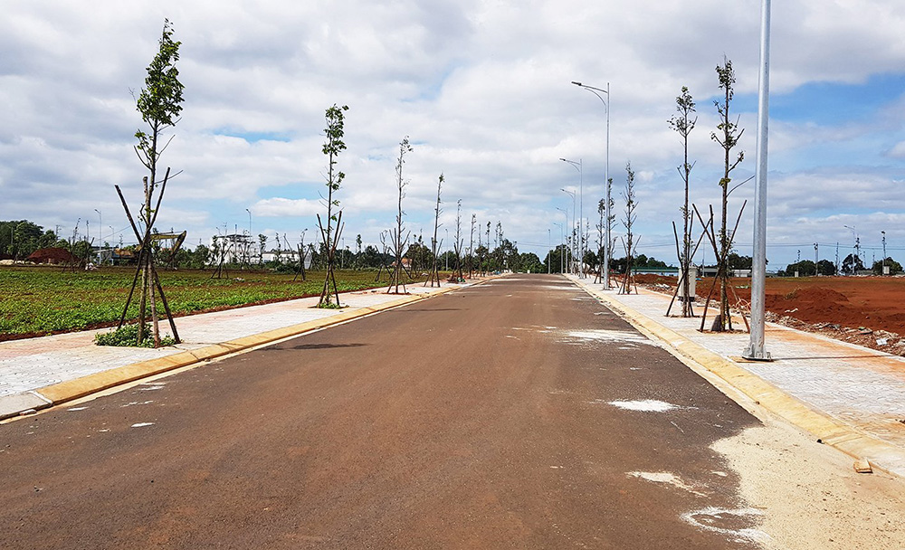 Các hạng mục hạ tầng kỹ thuật Khu đô thị Ân Phú hoàn thành đồng bộ