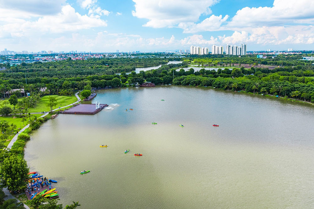 Công viên Hồ Thiên Nga - Ecopark