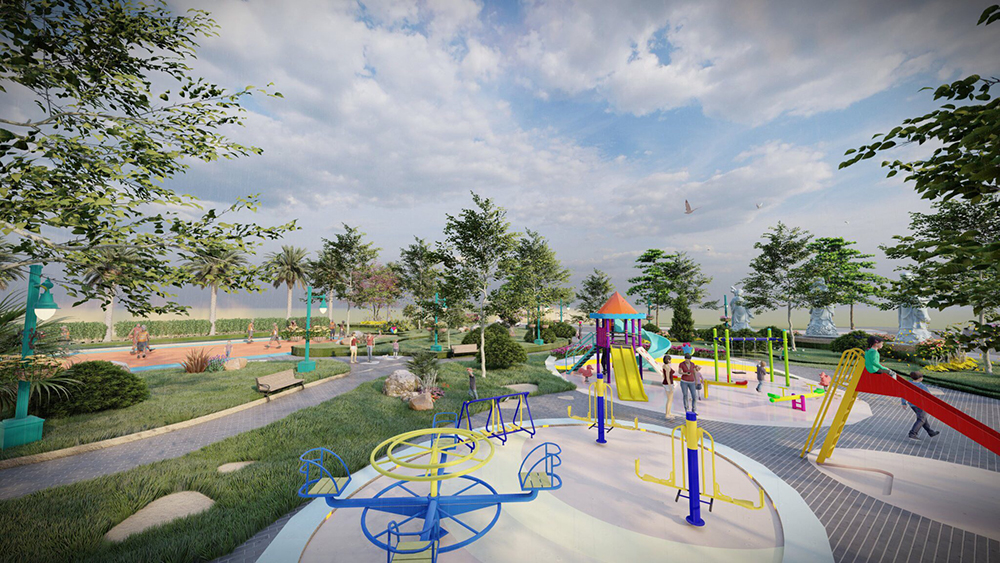 Chu Lai Riverside tiếp tục đầu tư công viên vui chơi giải trí tại dự án