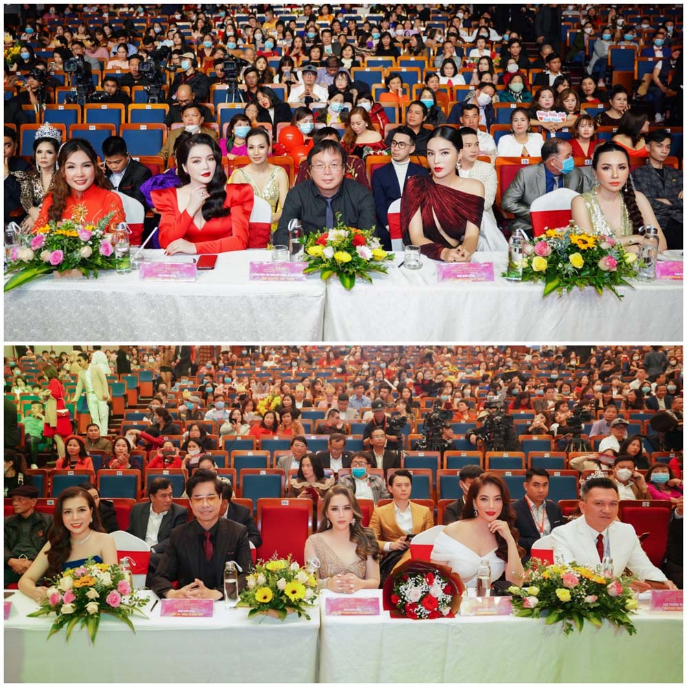 Hội đồng BGK “cầm cân, nảy mực” tại đêm chung kết được tổ chức tại Nhà hát Trưng Vương vừa qua