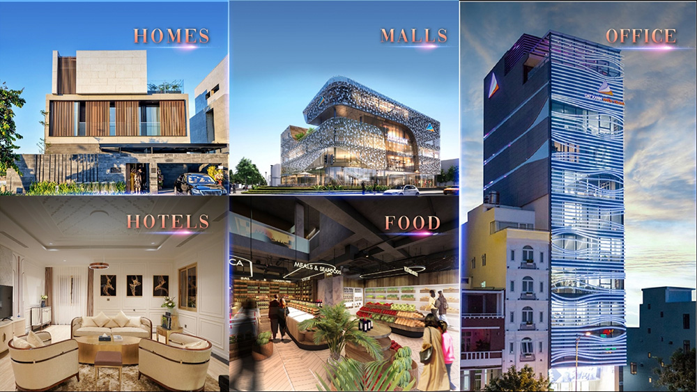 Đất Xanh Miền Trung xây dựng hệ sinh thái sản phẩm, dịch vụ Homes, Malls, Hotels, Office, Food, phục vụ mọi nhu cầu