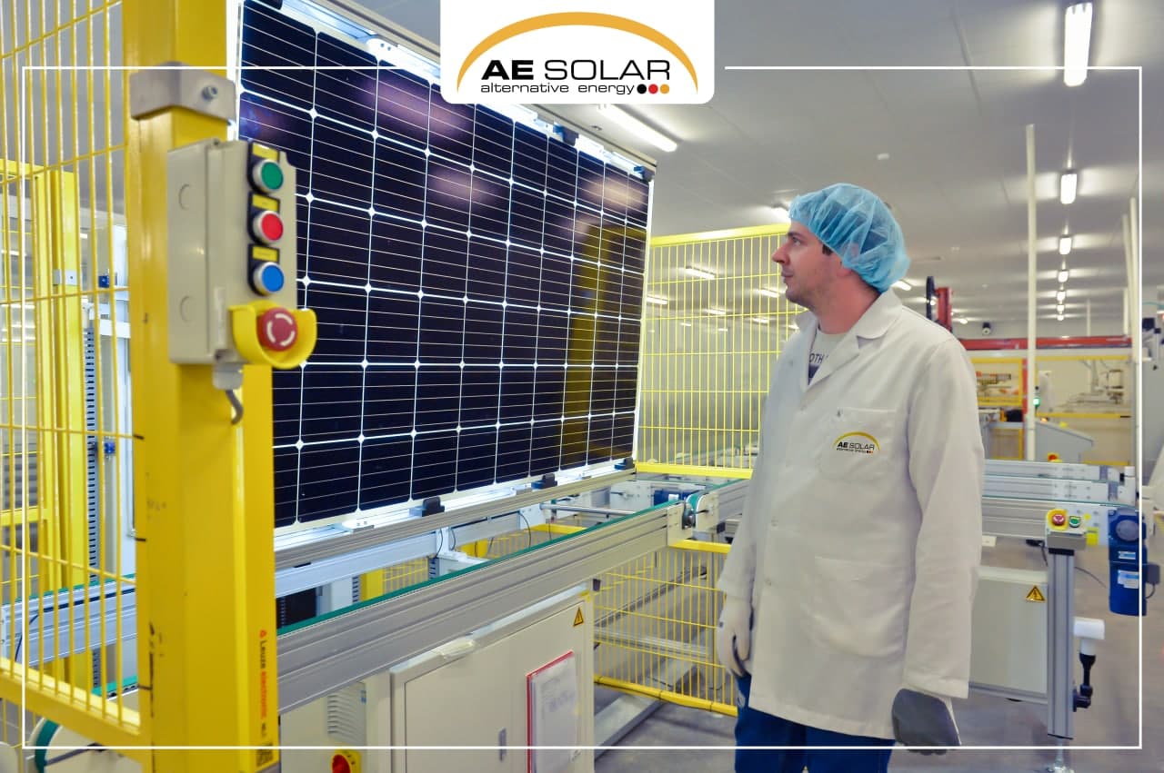 Nhà máy sản xuất mô-đun năng lượng mặt trời mới của AE Solar ở Kayseri, Thổ Nhĩ Kỳ