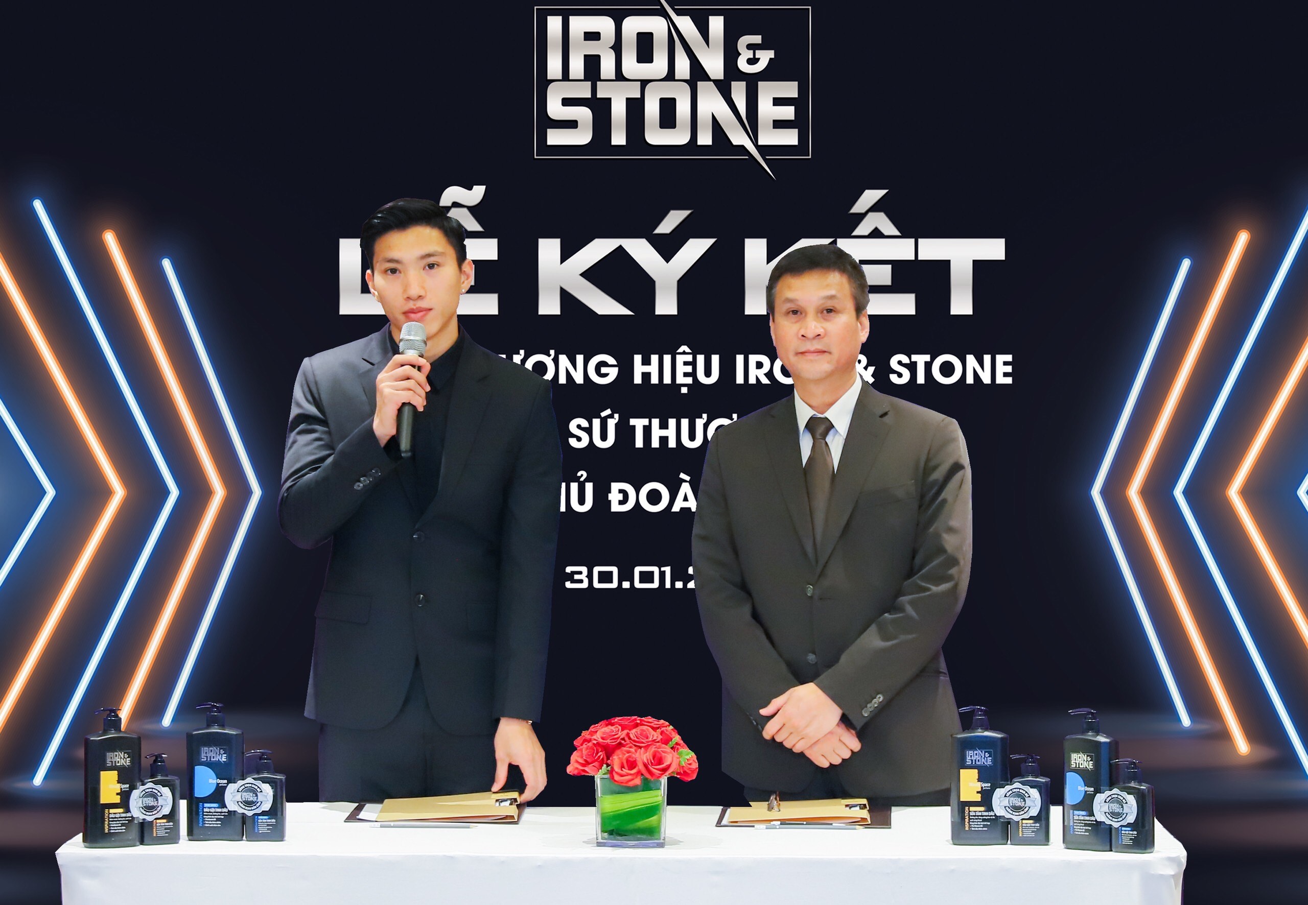 Đoàn Văn Hậu chia sẻ cảm xúc khi trở thành Đại sứ thương hiệu Iron & Stone