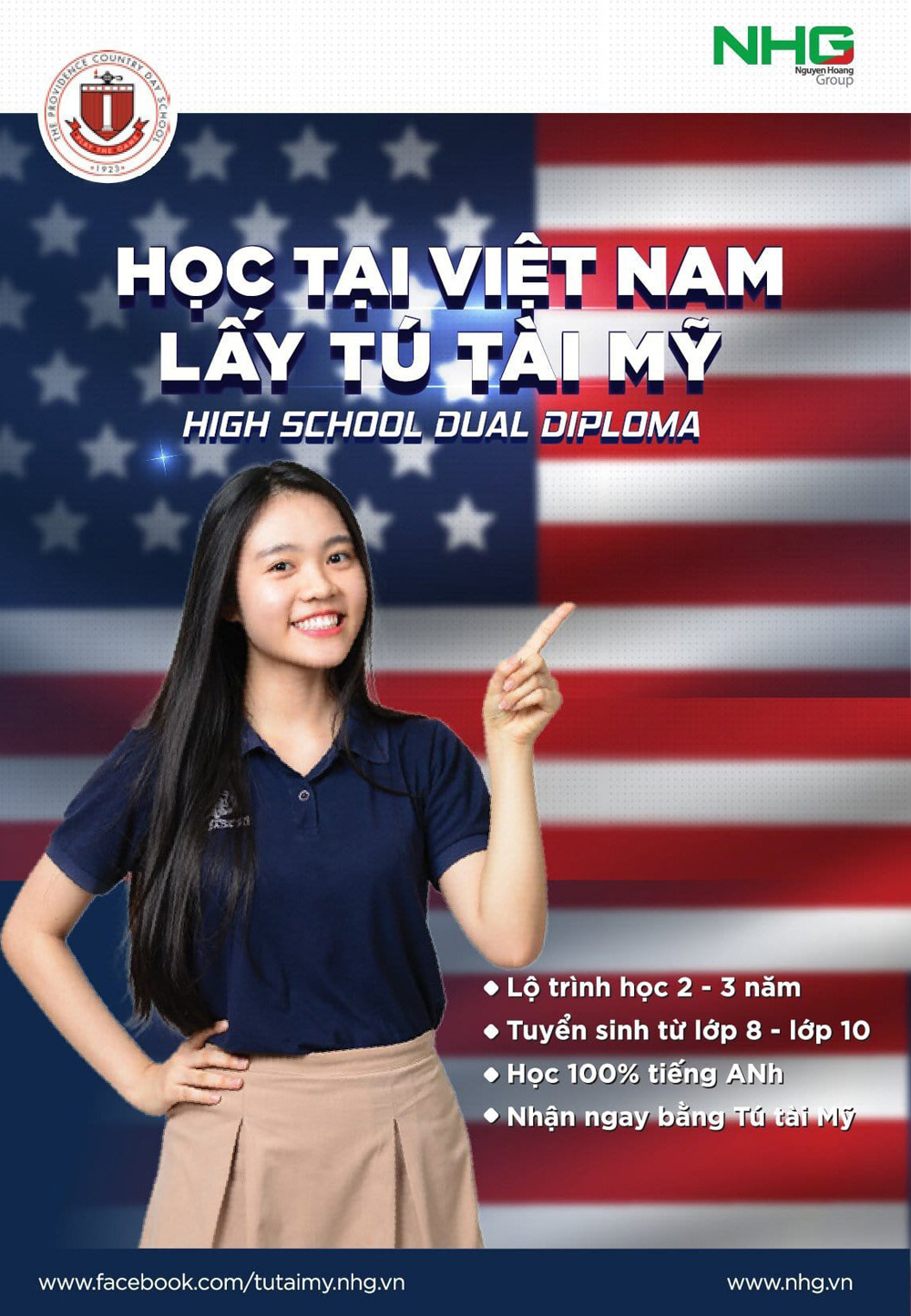 Học tại Việt Nam lấy Tú tài Mỹ