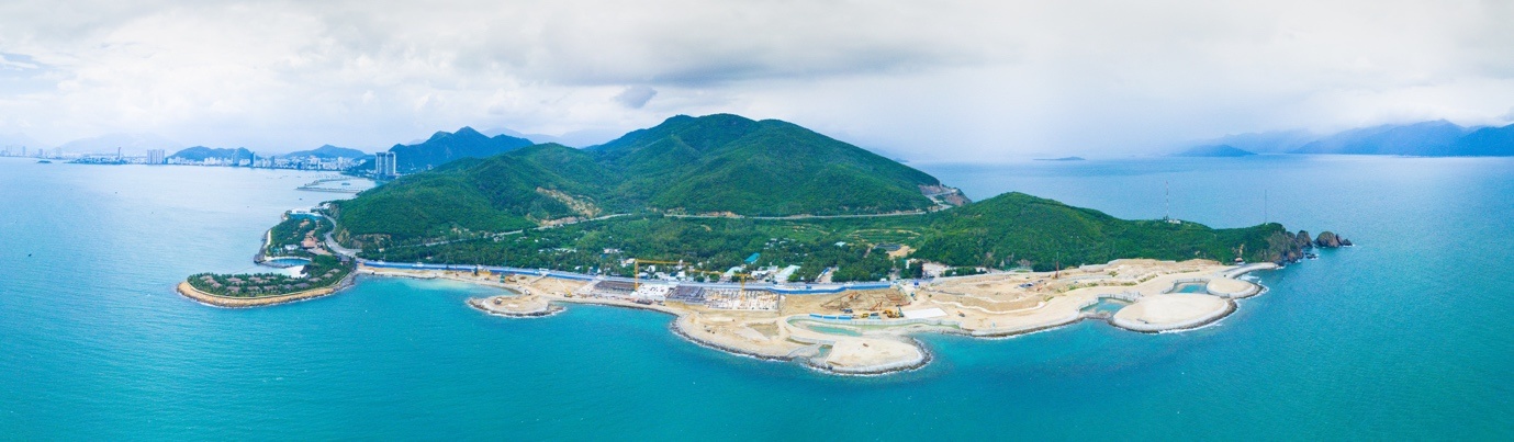 Vega City Nha Trang tại khu Bãi Tiên, Bắc Nha Trang đang khởi công 