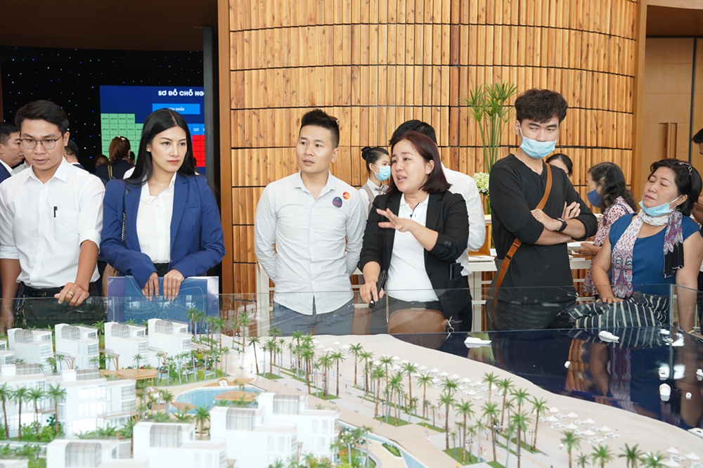 Dự án Charm Resort Long Hải đang đi đúng tiến độ cam kết và nhận được nhiều quan tâm của khách hàng 