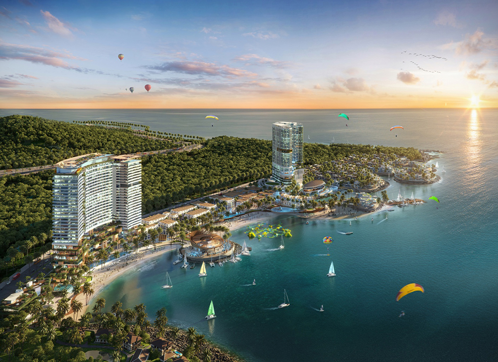 Ra mắt Vega City Nha Trang - giai đoạn 1 gồm tổ hợp khách sạn, shophouse và biệt thự mặt biển