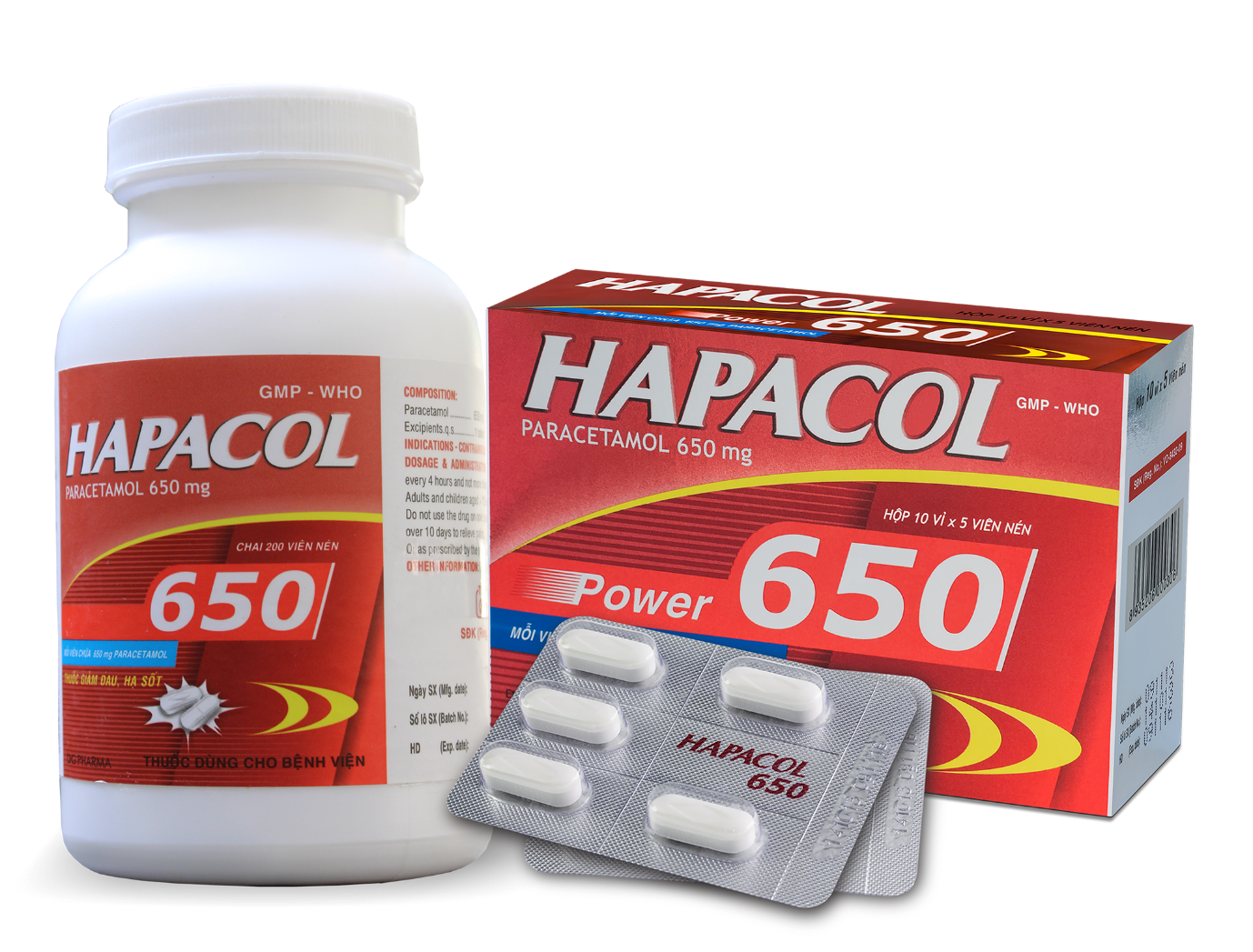 Hiện 16 sản phẩm dành riêng cho người lớn, như Hapacol 650 mg Paracetamol được sản xuất hoàn toàn trên dây chuyền đạt tiêu chuẩn JAPAN-GMP