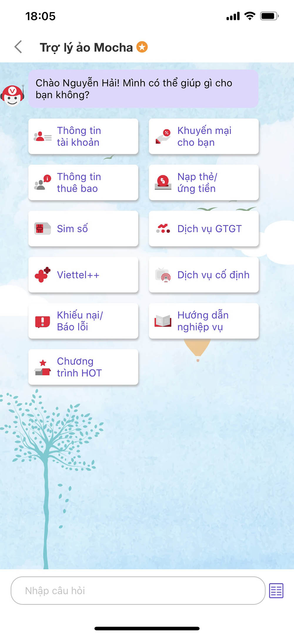 Hệ thống Chatbot My Viettel giúp nâng cao hiệu quả giải đáp khách hàng