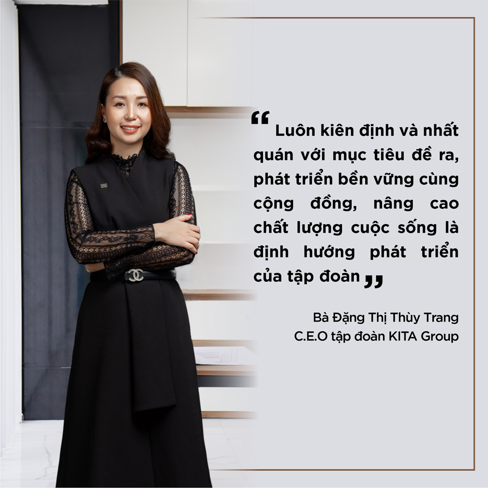 Bà Đặng Thị Thùy Trang, CEO KITA 