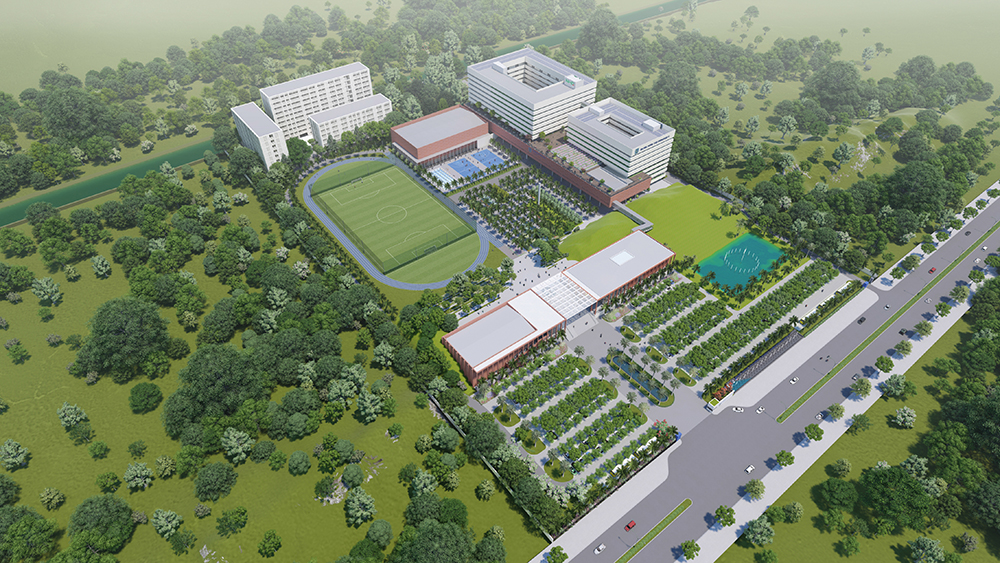 Cơ sở mới của Trường đại học Bà Rịa Vũng Tàu sẽ đưa vào hoạt động từ năm 2022, được mệnh danh là “Resort đại học” giữa lòng thành phố biển