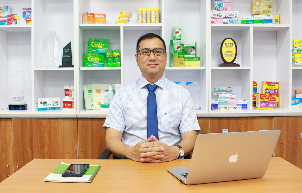 Ông Trần Ngô Toàn Phúc - Giám đốc Marketing Chiến lược Dược Hậu Giang