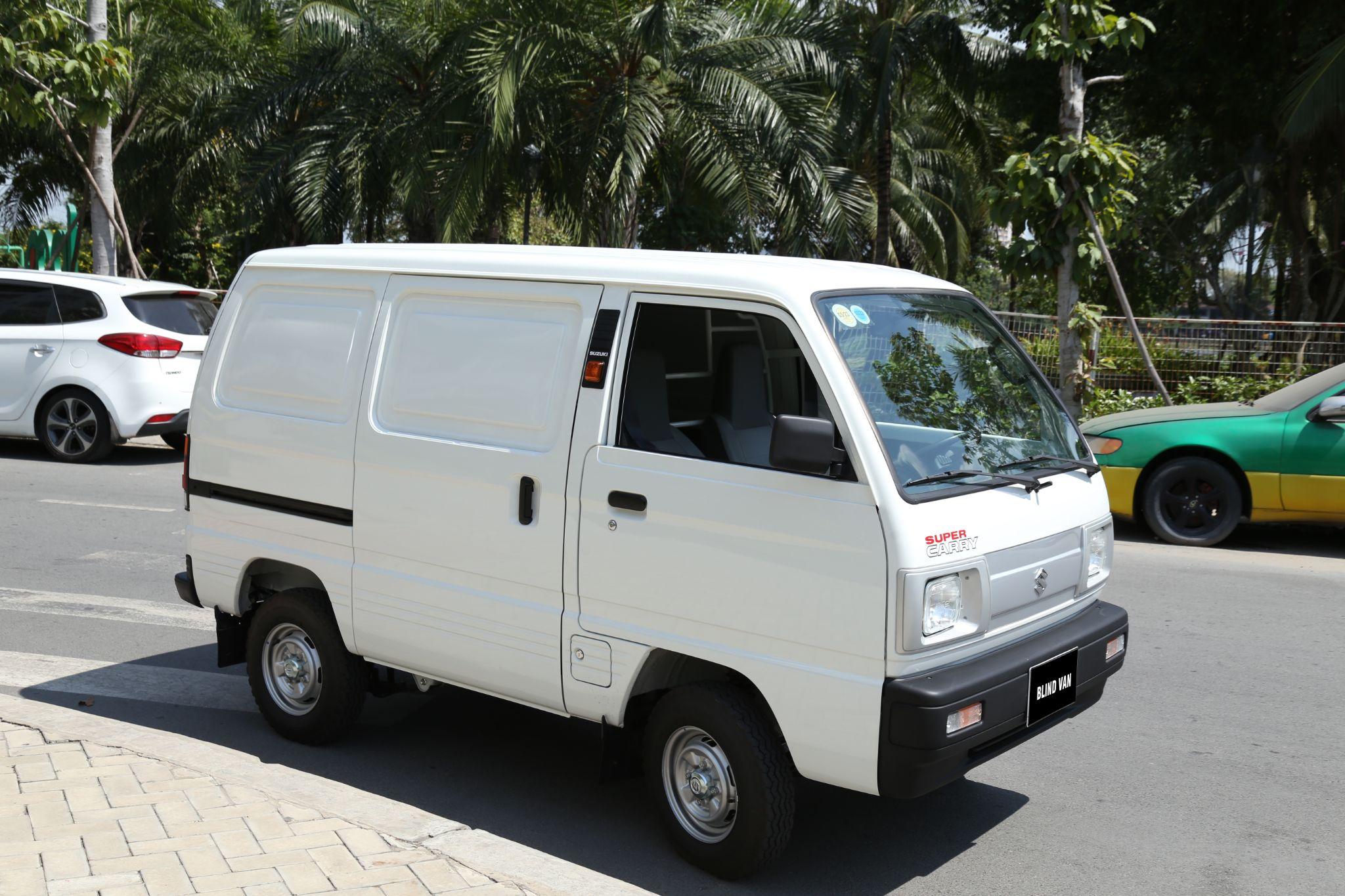 Chuyên chở linh hoạt cùng Suzuki Blind Van được phép lưu thông nội đô 24/7