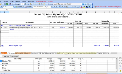 Nhà đầu tư cần tính toán chi tiết càng chi phí thi công tránh bị đội vốn