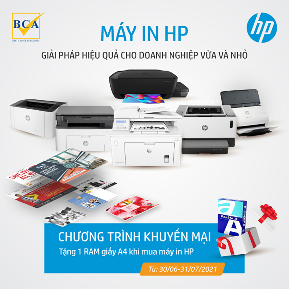 BCA - đối tác chính thức của HP tại Việt Nam