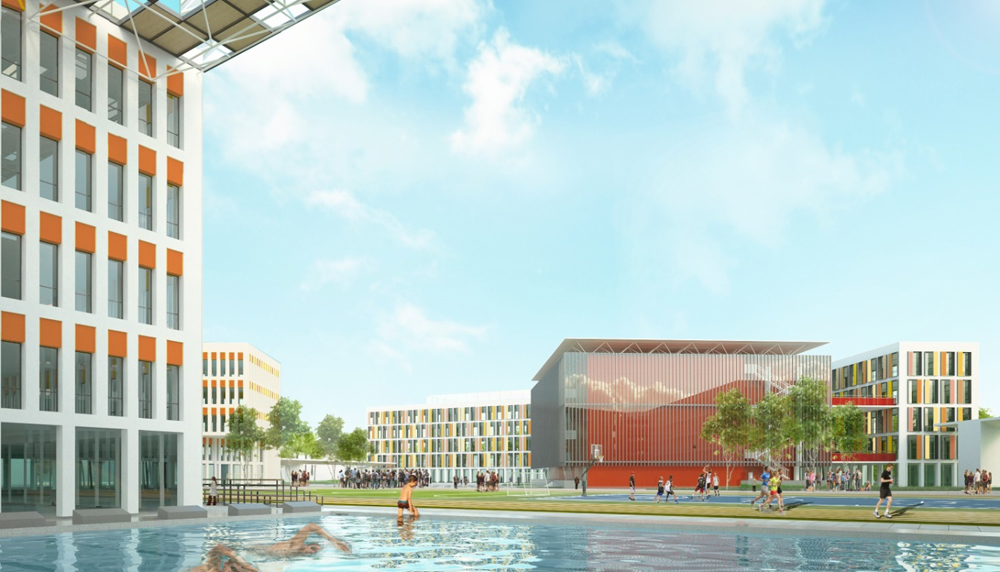 Celadon City Campus - một dự án sắp triển khai của Asian School thuộc Tập đoàn Giáo dục Quốc tế Á Châu (GAIE)