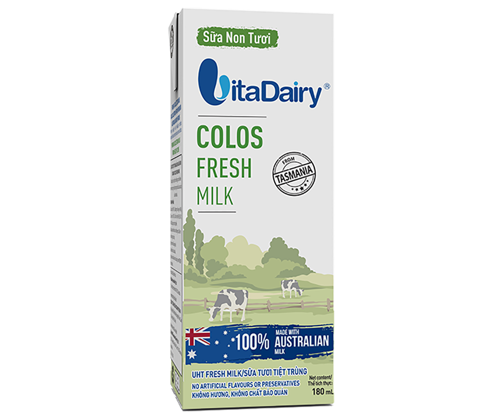 Sản phẩm sữa VitaDairy Colos Fresh Milk