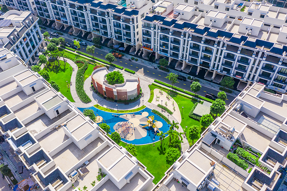 Không gian sống ven sông đẳng cấp, mảng xanh rộng lớn, chất lượng xây dựng cao khiến Van Phuc City được khách hàng hài lòng - Ảnh: ĐP