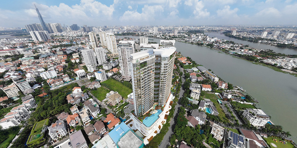 Dự án căn hộ cao cấp sở hữu vị trí đắc địa khu “nhà giàu” Thảo Điền