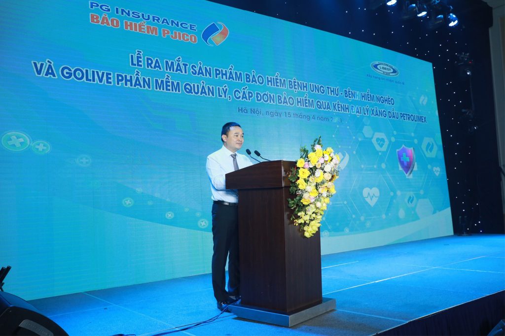 Ông Đào Nam Hải - TGĐ phát biểu tại lễ ra mắt SP mới