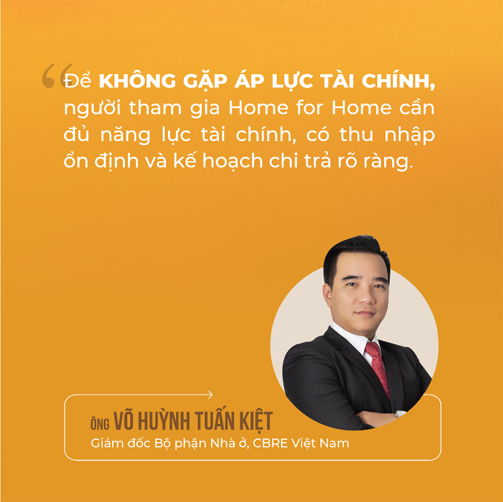 Đại diện CBRE nhận định về giải pháp “Nhà đổi nhà”