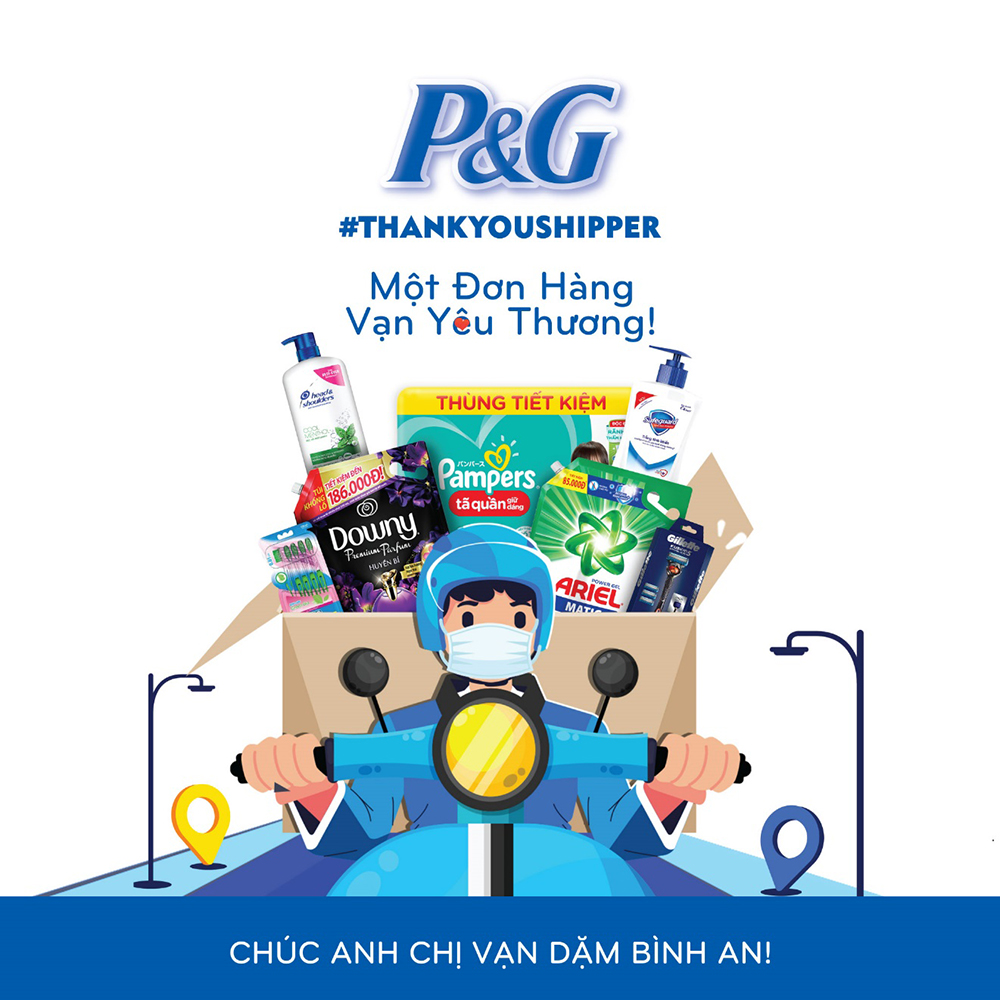 P&G Việt Nam phát động chương trình “Một đơn hàng, vạn yêu thương”