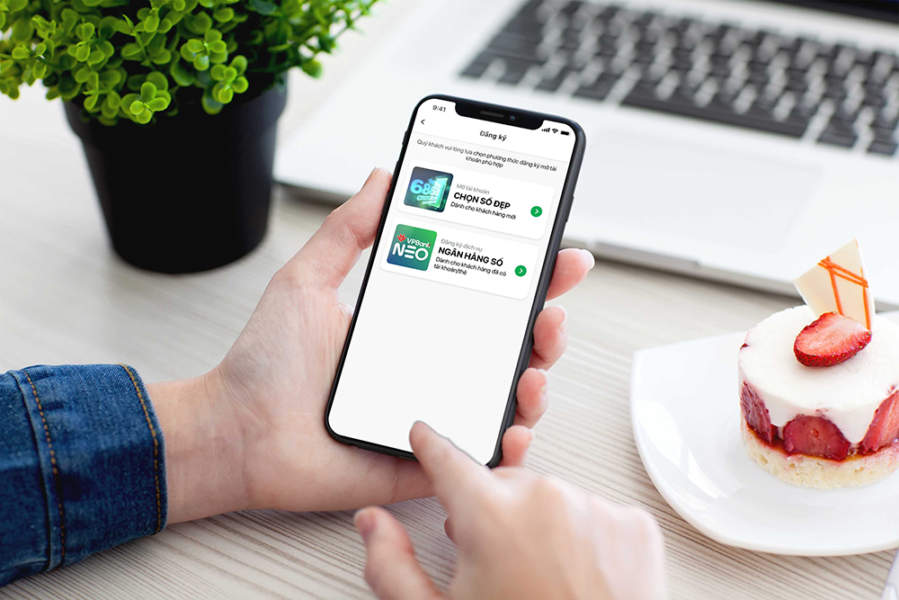 Mở tài khoản ngân hàng giờ đây chỉ trong… một nốt nhạc (Ảnh: VPBank)