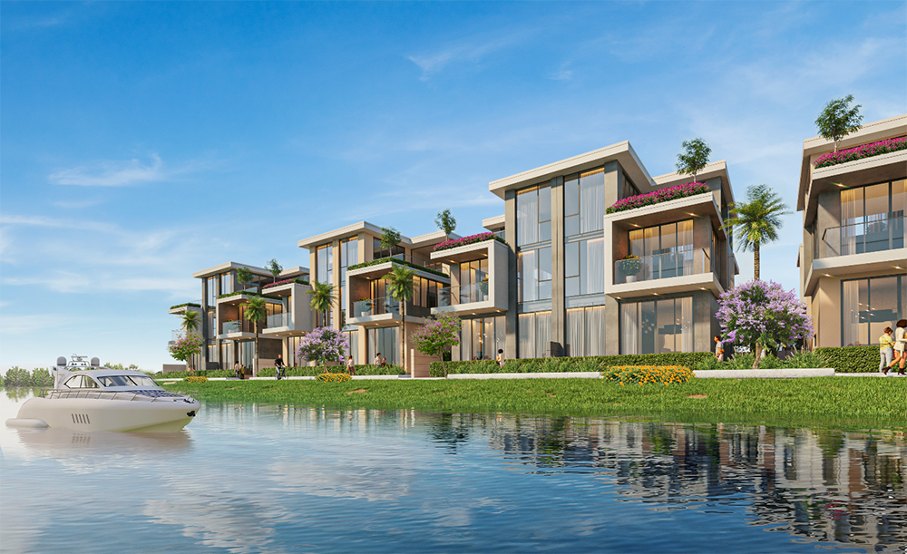 Không gian sống hài hòa giữa thiên nhiên và kiến trúc tại đô thị đảo Phượng Hoàng, Aqua City