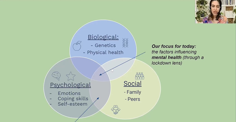 Diễn giả Emma - nhà trị liệu nghề nghiệp (occupational therapist) chuyên nghiệp tại webinars