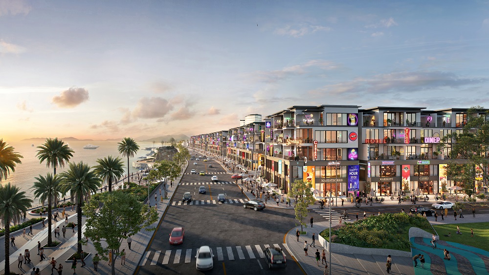 Lagi New City được phát triển theo những thành phố cảng biển nổi tiếng trên thế giới Ảnh: Dự án