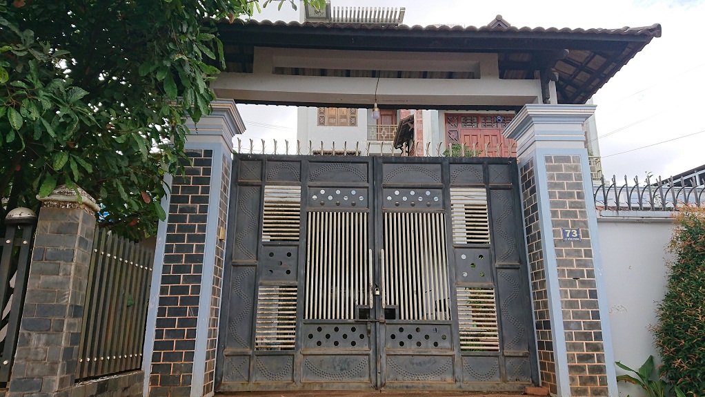 Nhà của vợ chồng ông Nguyễn Ngọc Long tại TX.Gia Nghĩa