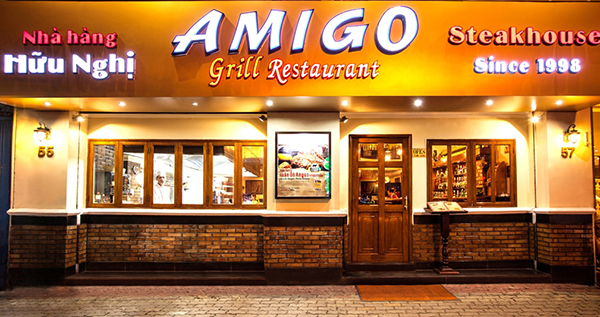 Amigo Grill vào Top 10 nhà hàng hàng đầu Việt Nam