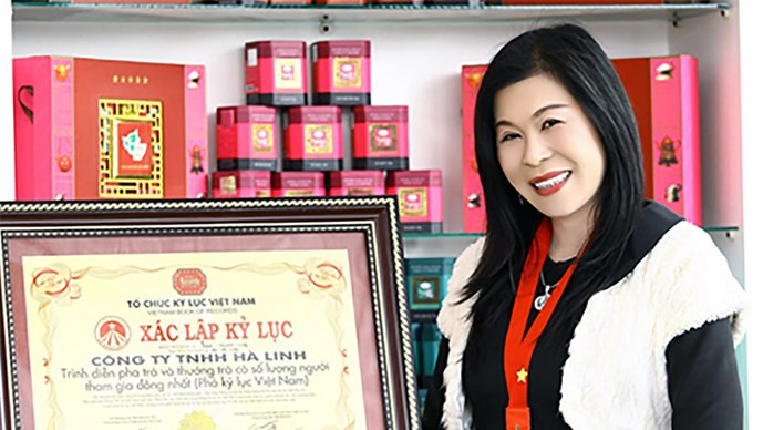 Nữ doanh nhân Hà Linh khi còn sống - Ảnh do gia đình cung cấp