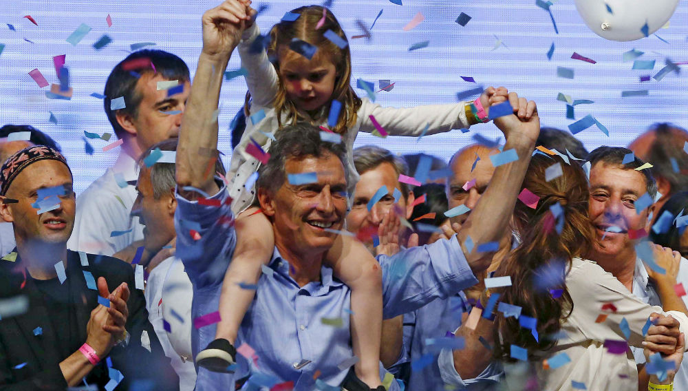 Ông Macri tuyên bố đưa Argentina bước sang một kỷ nguyên mới - Ảnh: Reuters