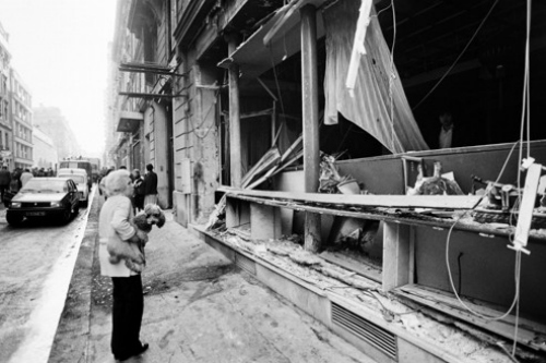 Vụ đánh bom nhà thờ Do Thái trên đường Copernic, Paris năm 1980 - Ảnh: AFP