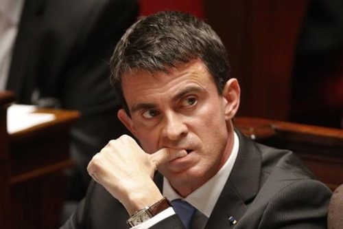  Ông Manuel Valls có còn lạc quan? - Ảnh: Reuters
