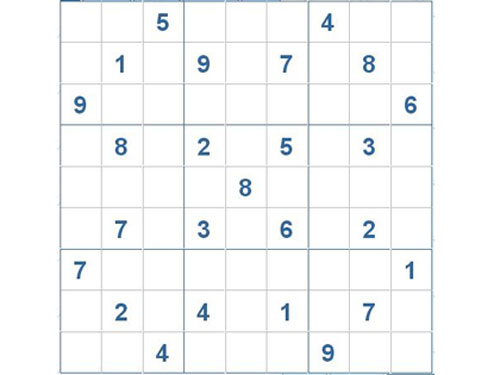 Mời các bạn thử sức với ô số Sudoku 2931 mức độ Khó