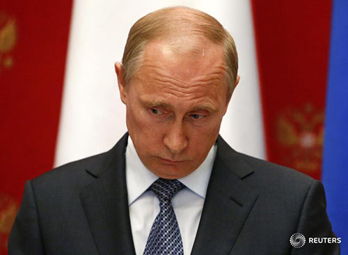  Tổng thống Nga Vladimir Putin - Ảnh: Reuters