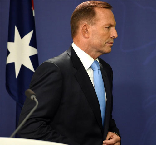 Thủ tướng Úc Tony Abbott - Ảnh: AFP