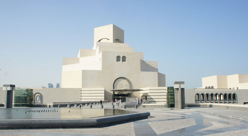 Bảo tàng Nghệ thuật Hồi giáo ở Qatar - Ảnh: Thụy Miên