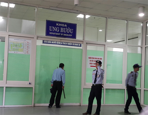 Khoa Ung bướu, Bệnh viện Đà Nẵng-Nơi đang điều trị cho ông Nguyễn Bá Thanh