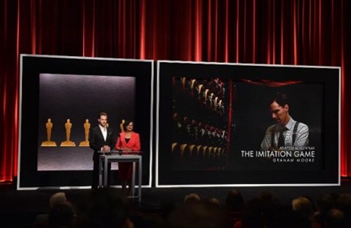 Tuy khó có thể giành được tượng vàng Oscar hạng mục Phim xuất sắc nhưng với những gì đã làm được chắc chắn The Imitation Game sẽ có giải mang về - Ảnh: AFP