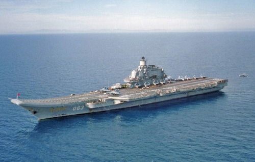 Đô đốc Kunetsov là tàu sân bay duy nhất đang hoạt động của Nga - nb