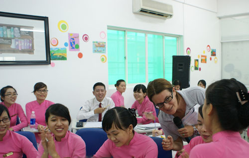 Tập huấn phương pháp giảng dạy tại Trường Quốc tế Á Châu