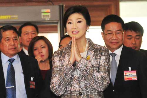 Vụ án chống lại bà Yingluck sẽ khoét sâu thêm sự chia rẽ chính trị tại Thái Lan - Ảnh: Zuma Press